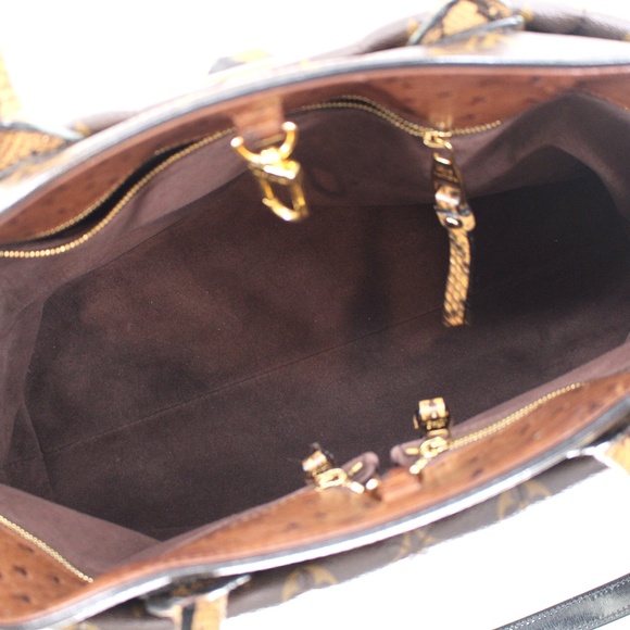 Louis Vuitton Limited Edition Exotique Python Monogram Etoile Tote Travel Bag GM - Picture 9 of 12